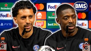 MARQUINHOS, DEMBELE: “YOU CAN’T PLAY HALF A**ED!” 😤 PSG v Arsenal 🏆 Champions League Final