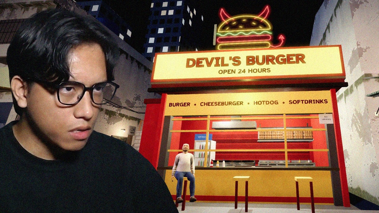 Tindera ng Burger Simulator (Filipino Horror Game)