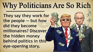 Why Politicians Are So Rich 💰🏛️ || Learn English Through Story Level 3 || Graded Reader 🎧