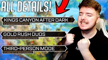 All Info on the 7 New Game-modes Coming | Apex Legends Grand Soirée Arcade Event | Apex Legends