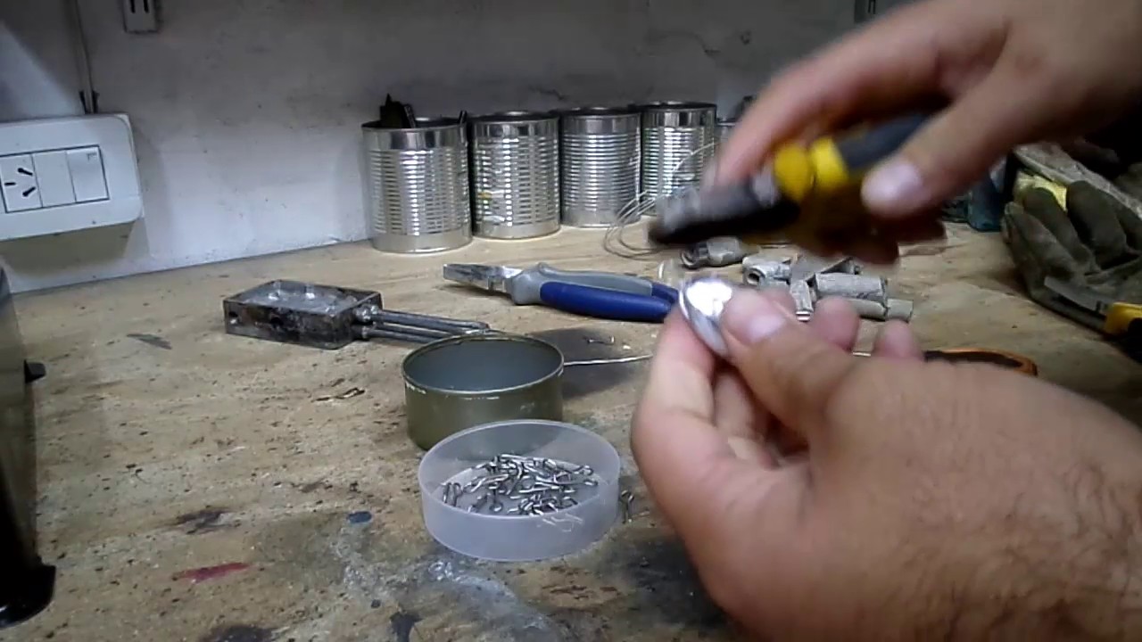 Plomadas con Molde y Caseras