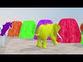 Spiderman  Elephant  Cow Lion Gorilla Tiger Animal escap room mystery key Challenge #youtube