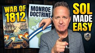 War of 1812 vs Monroe Doctrine: Two Pivotal Moments in US History NO PREP Lesson SOL USi.8