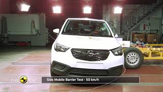 Euro NCAP Crash Test of Opel Vauxhall Crossland X