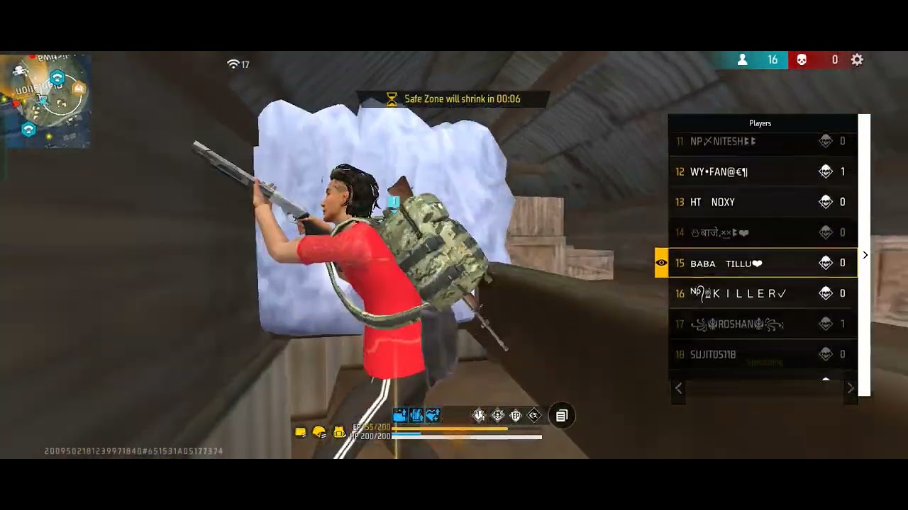 Roomzy solo tournament rs40 lobby check ✅