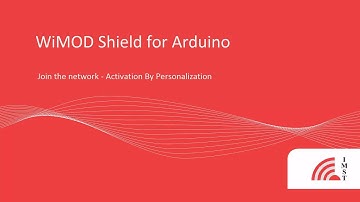 2. WiMOD LoRa Shield for Arduino - Join the network  ABP
