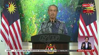 Perutusan Khas YAB Perdana Menteri Berkaitan Situasi Semasa COVID-19 Perutusan Khas YAB Perdana Menteri Berkaitan Situasi Semasa COVID-19