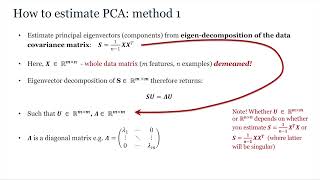 MLBA Chapter 5c: Principal Component Analysis