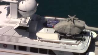 20 Million Dollar Yacht with Helicopter