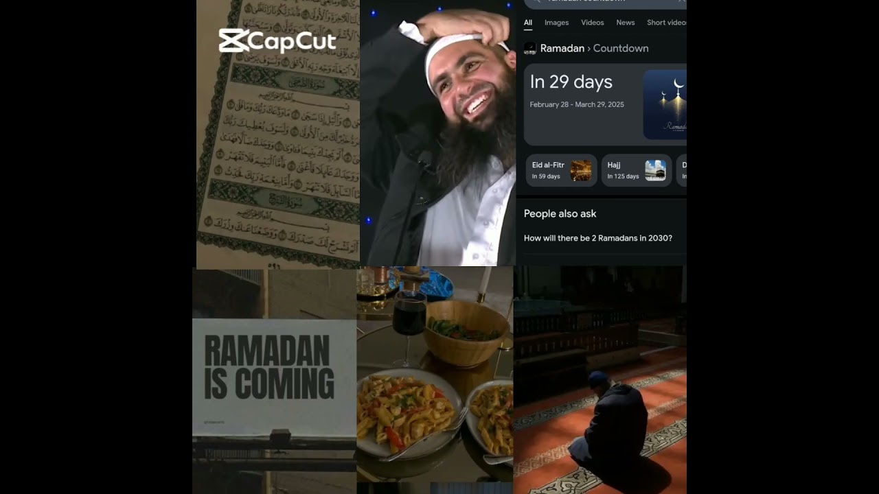 Ramadan countdown start 🌟 