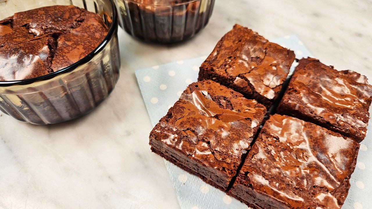 The Best Fudgy Brownie You'll Ever Eat