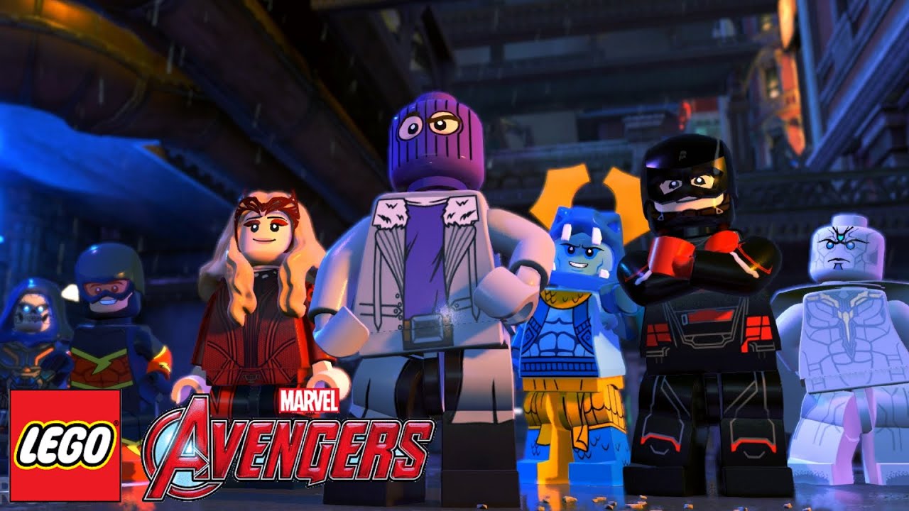 Новые Мстители встречают Громовержцев в видеоигре LEGO