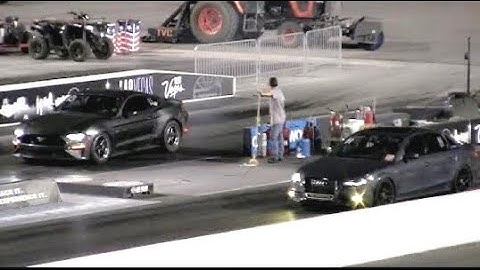 Stage 2+ Dual Pulley Audi S4 vs Hellcat vs Mustangt gt vs Z06