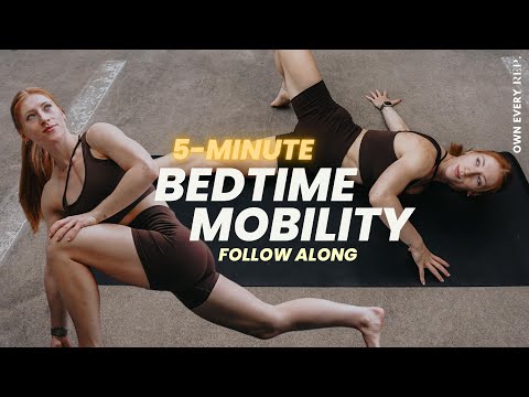 5 Min. Evening Mobility Routine (Relaxing) | Do THIS Before Bed | Follow Along, No Talking