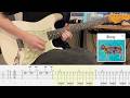 【TAB譜】マジョリティ・リポート(darling,I love you) - UNISON SQUARE GARDEN (Guitar cover)