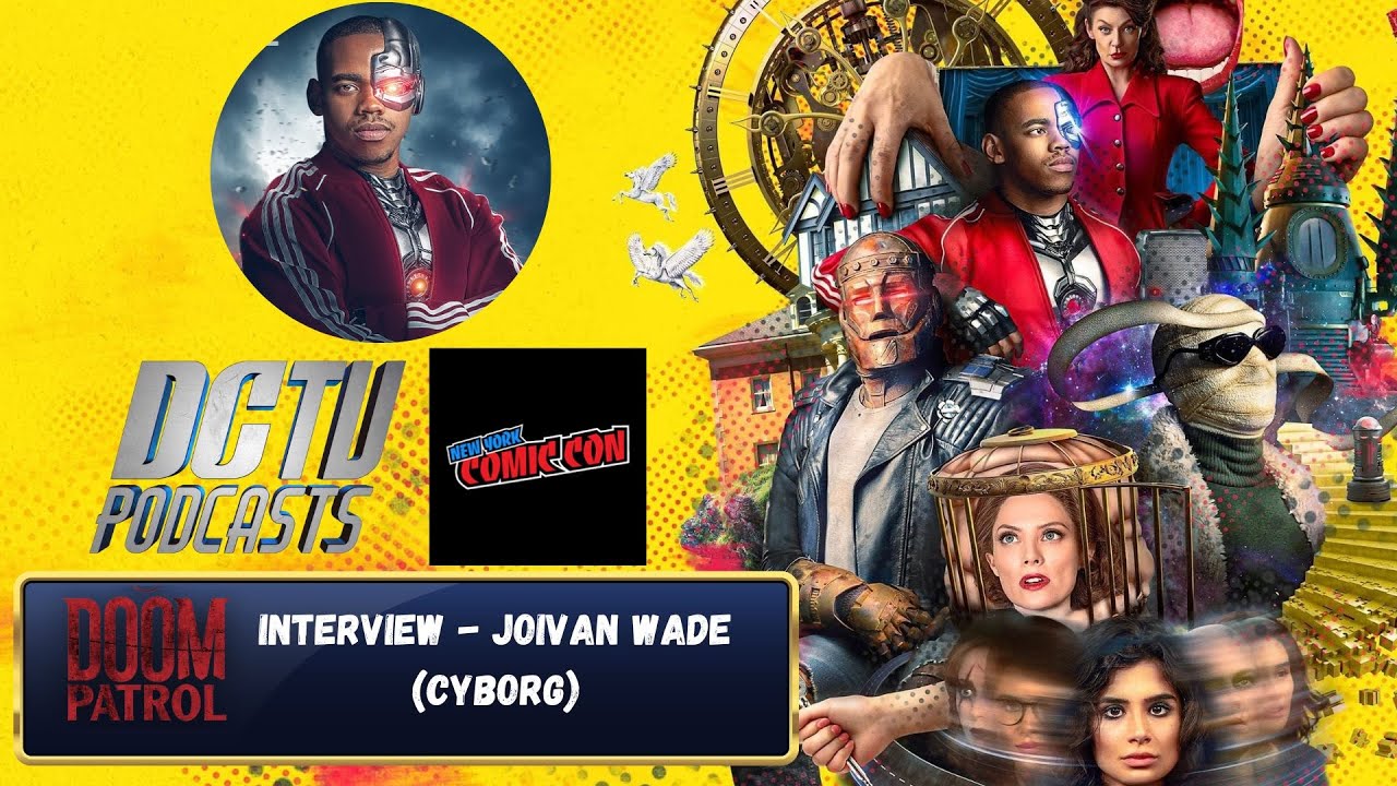 Doom Patrol Season 4 Interview - Joivan Wade (Cyborg) | NYCC 2022