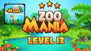 Zoo Mania: Mahjong & Animal 🐼 Panda Level 12 [Solution] screenshot 5