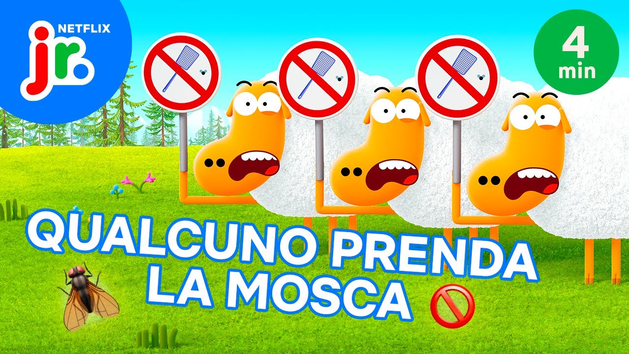 TRICO alla CACCIA della MOSCA 🪰🐑 Karate Sheep | Netflix Junior Italia