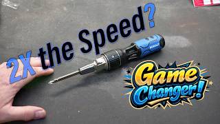 This Kobalt Double Drive Ratcheting Screwdriver Is WAY Smoother Than It Should Be…