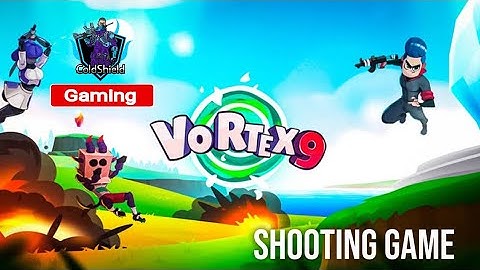 First time playing Vortex 9 | ColdShield Gaming | Shooting game