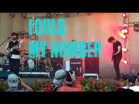 FOALS 'MY NUMBER' Lollapalooza 2013 - LIVE HD - YouTube