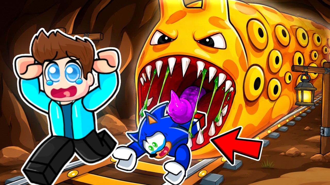 ESCAPE THE SCARY ANAMOLY TRAIN IN ROBLOX !!