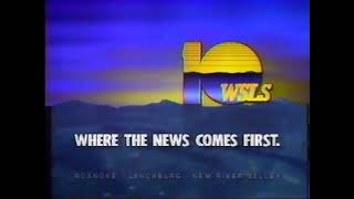 WSLS Station ID 1990 "Where The News Comes First"