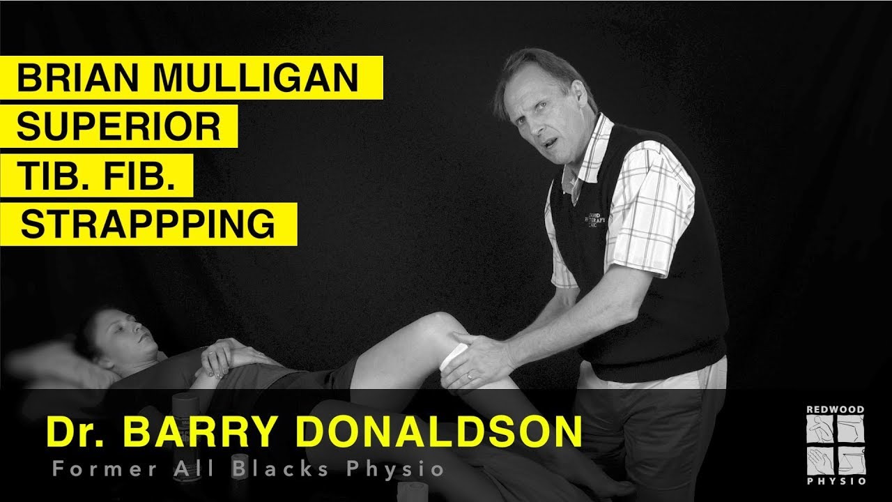How to do a Superior Tib Fib Strapping using the Mulligan Technique ...