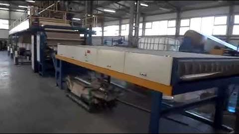 Continuous honeycomb paper machine, automatic honeycomb core making machine