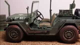 Montagem do Kit Academy do M151A1