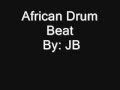 African drum beat by jb