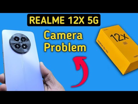 realme 12x camera problem solve kaise karen, camera not working in realme 12x