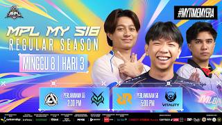 LIVE | [BM] MPL MY Season 18 Minggu 8 Hari 3