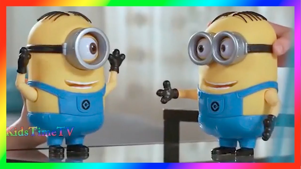 Minions Juguetes 🌈 Cajita Feliz con Minions 🌈Juguetes para niños | KidsTimeTV