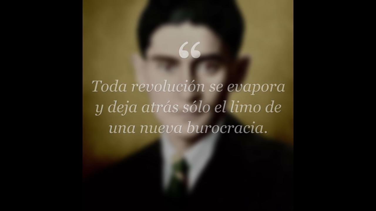 Frases célebres de Franz Kafka - YouTube