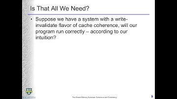 Vid2: Memory consistency