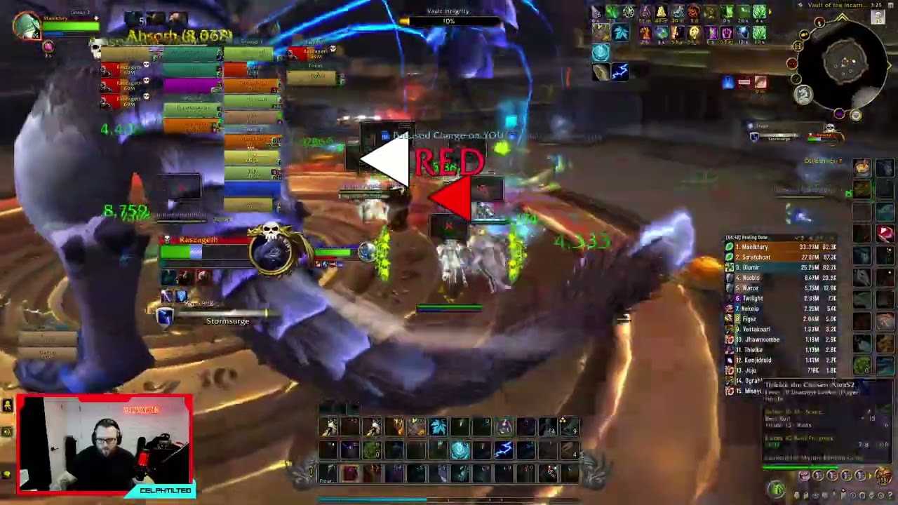 Heroic Raszageth - Resto Druid POV - 82 Parse