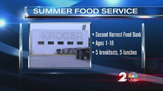 Second Harvest partners with local schools for summer food services
