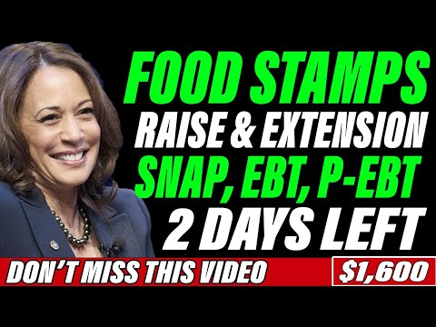 2 DAYS LEFT! These States Giving Extra EBT, P-EBT, SNAP Food Stamp Benefits | Food Stamp Update 2022