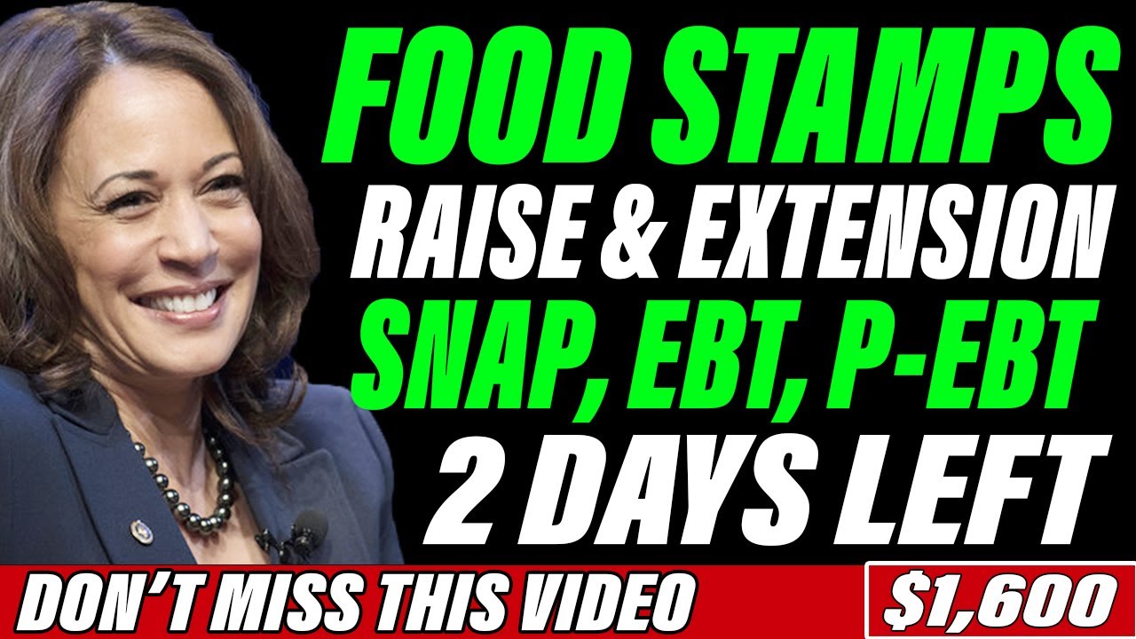 2 DAYS LEFT! These States Giving Extra EBT, PEBT, SNAP Food Stamp