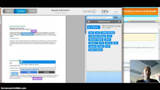 Grading a Turnitin Assignment within Moodle