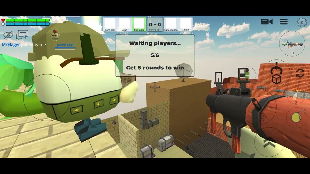 Chicken gun v 5.0.0.3 Duel EXTREME 😆😎😎