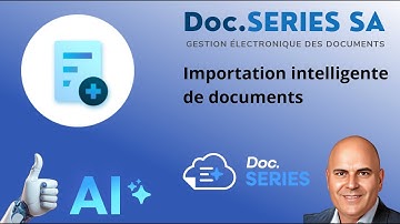 Importation intelligente (IA) par glisser-déposer | Doc.ECM (démo)