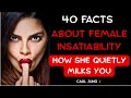 💯 HER GREED OR INSTINCT? 40 FACTS That Explain Why She Always Wants MORE. Carl Jung
