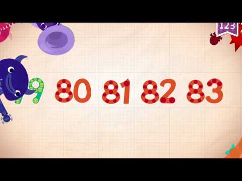 Learn Number 83 in English & Counting, Math by Endless Numbers   Kids Video