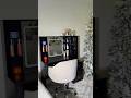 This LED vanity features unique sliding mirror that reveals hidden jewelry storage.#sikaic #makeup