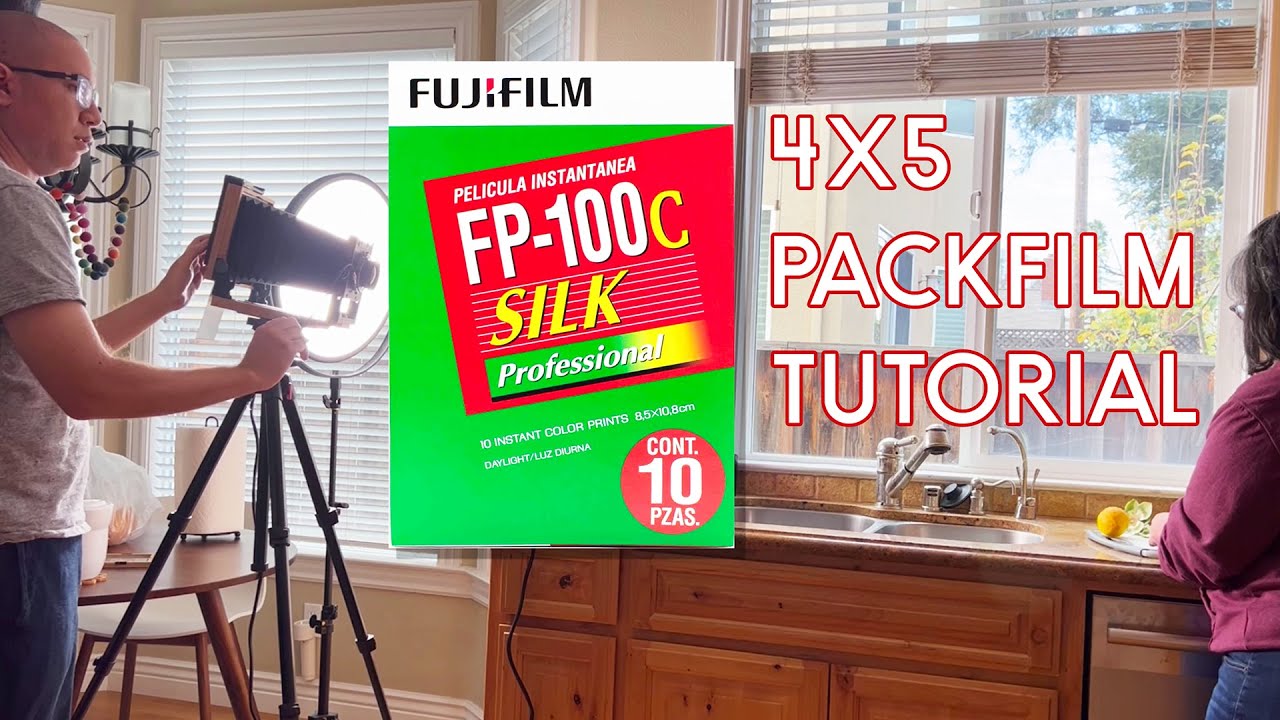 Intrepid 4x5 with FP-100C Packfilm in 2025! Complete Tutorial 