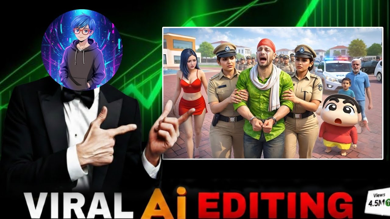 Viral Indian Theft Auto AI Videos Editing Tutorial 🤯 | Step-by-Step Full Guide