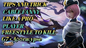 TIPS AND TRICK STYLE CABLE FANNY | LIKE A PRO PLAYER