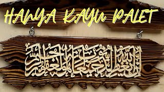 Kerajinan kayu palet